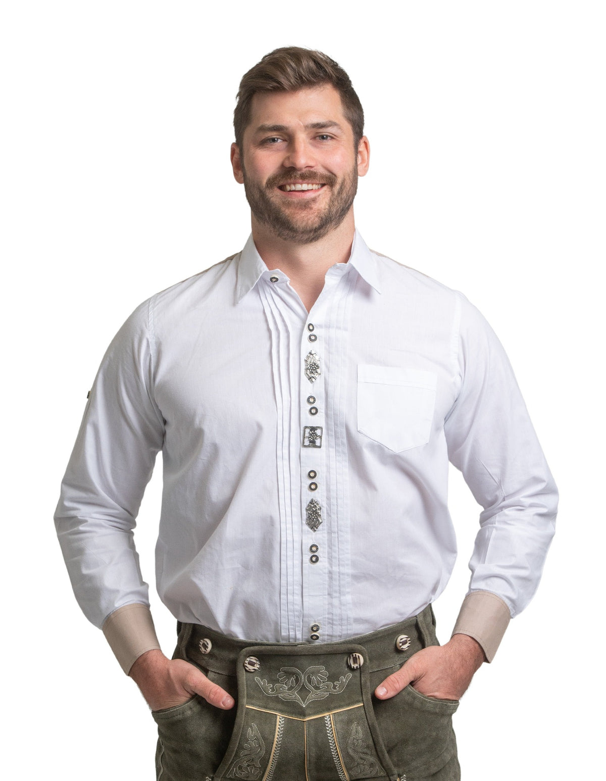 german dress shirts Amazon.com: BAVARIA TRACHTEN German Oktoberfest Shirts for Men - Authentic German Lederhosen Shirt Men - Original Bavarian Shirt for Lederhosen Outfit - Checkered Red - Classic