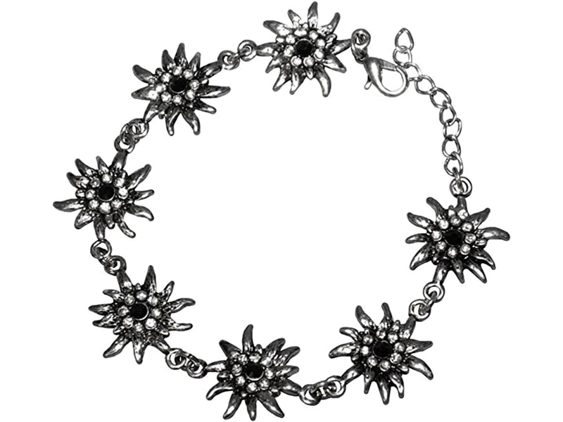 Edelweiss Bracelet for women's dirndl Oktoberfest outfit