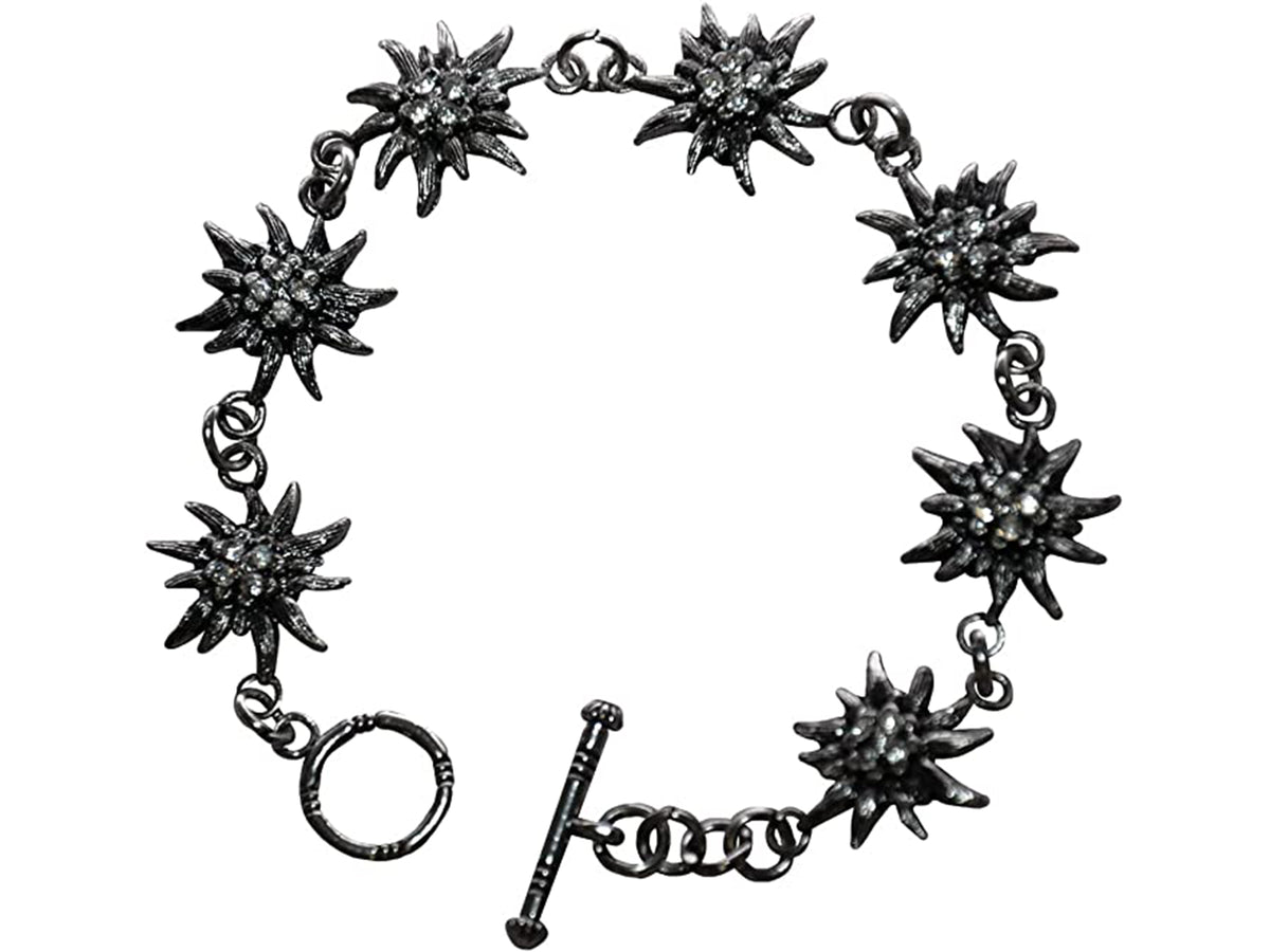 Edelweiss Bracelet for women's dirndl Oktoberfest outfit