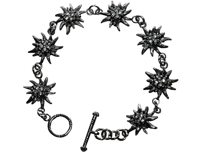 Edelweiss Bracelet for women's dirndl Oktoberfest outfit