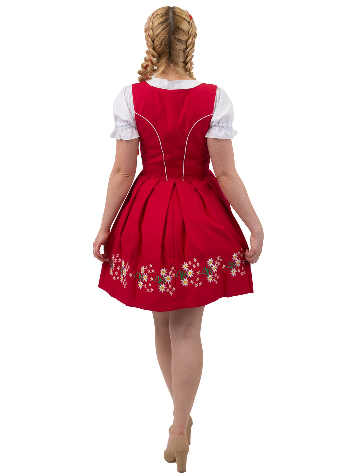 red oktoberfest dress Amazon.com: Dirndl Trachten Haus 3-Piece Red Dirndl Dress Set for Women Long German Oktoberfest Outfit 2 XS : Clothing, Shoes & Jewelry